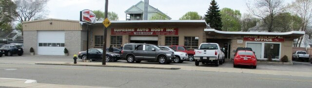 Auto Body Shop Exterior Auto Body Shop Exterior